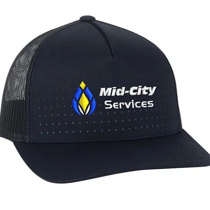 Perforated 5-Panel Trucker Cap