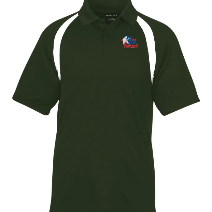 Performance Colorblock Raglan Polo