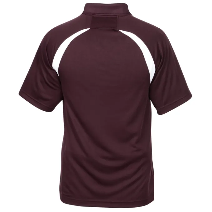 Performance Colorblock Raglan Polo