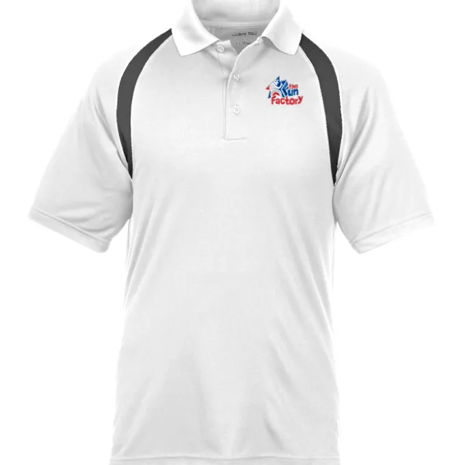 Performance Colorblock Raglan Polo