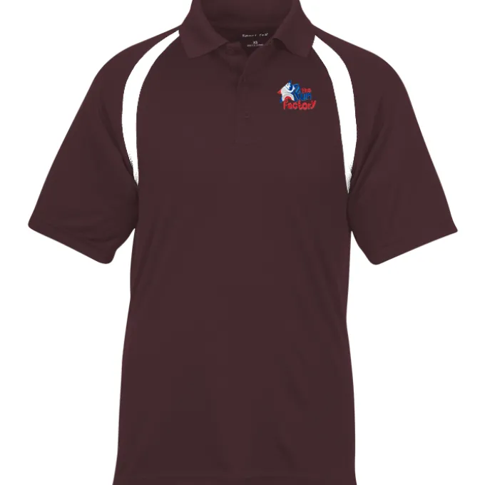 Performance Colorblock Raglan Polo