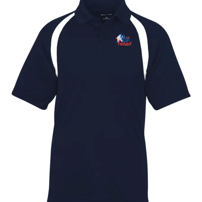 Performance Colorblock Raglan Polo