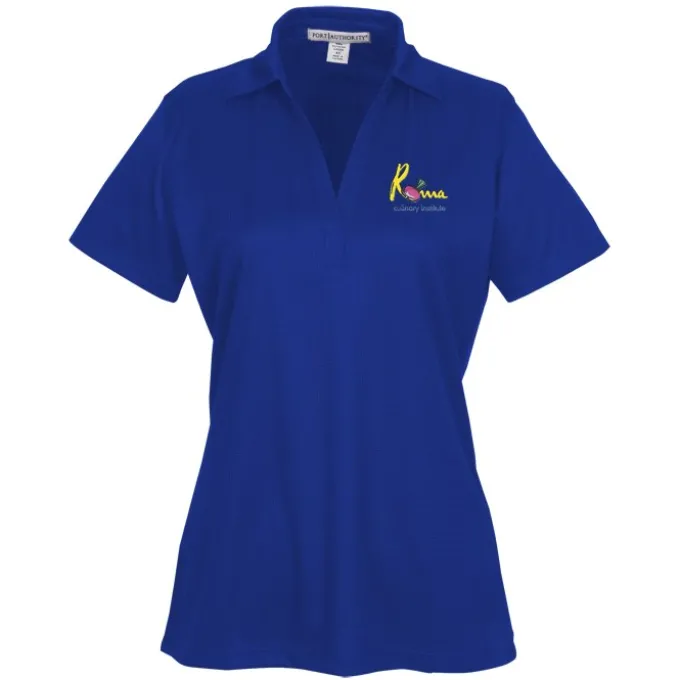 Performance Fine Jacquard Polo - Ladies'