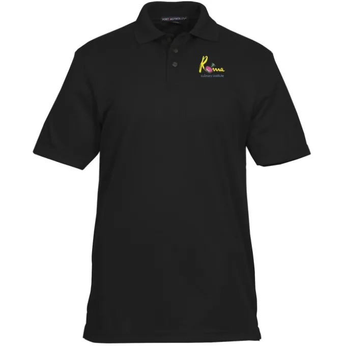 Performance Fine Jacquard Polo - Men's