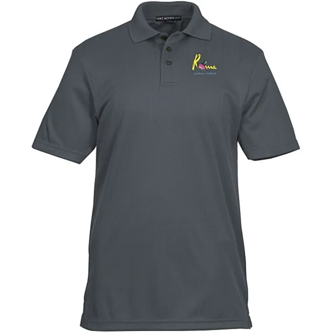 Performance Fine Jacquard Polo - Men's - 24 hr