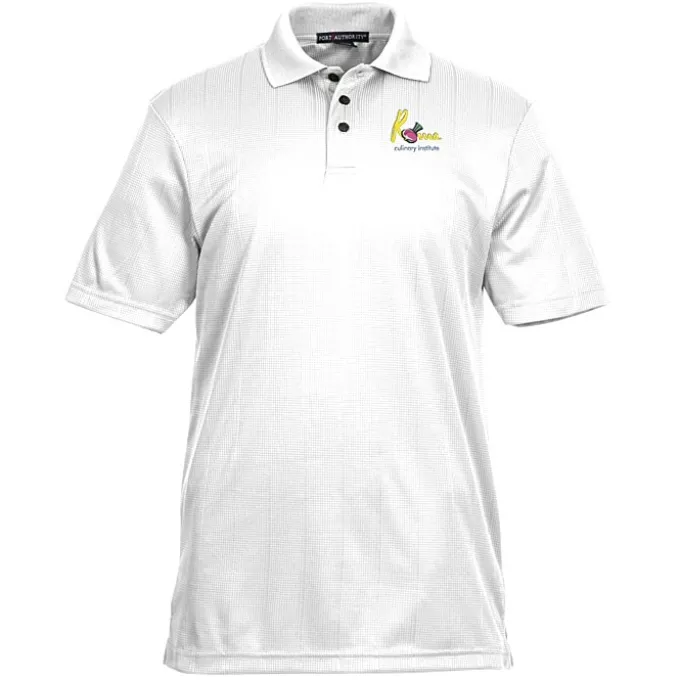 Performance Fine Jacquard Polo - Men's - 24 hr