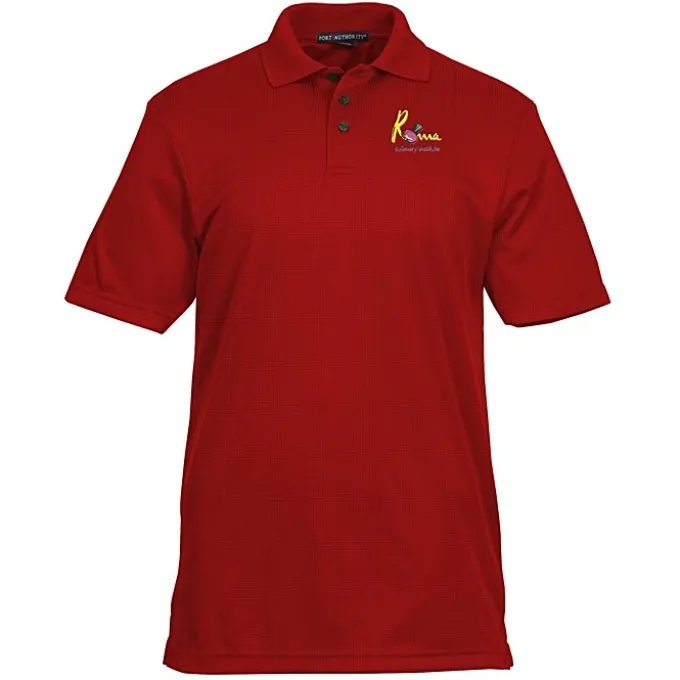 Performance Fine Jacquard Polo - Men's - 24 hr