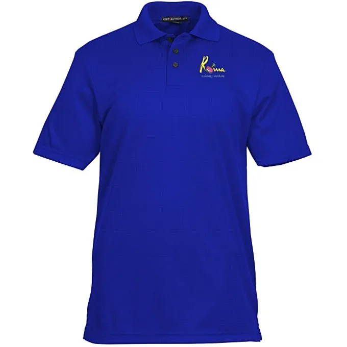 Performance Fine Jacquard Polo - Men's - 24 hr
