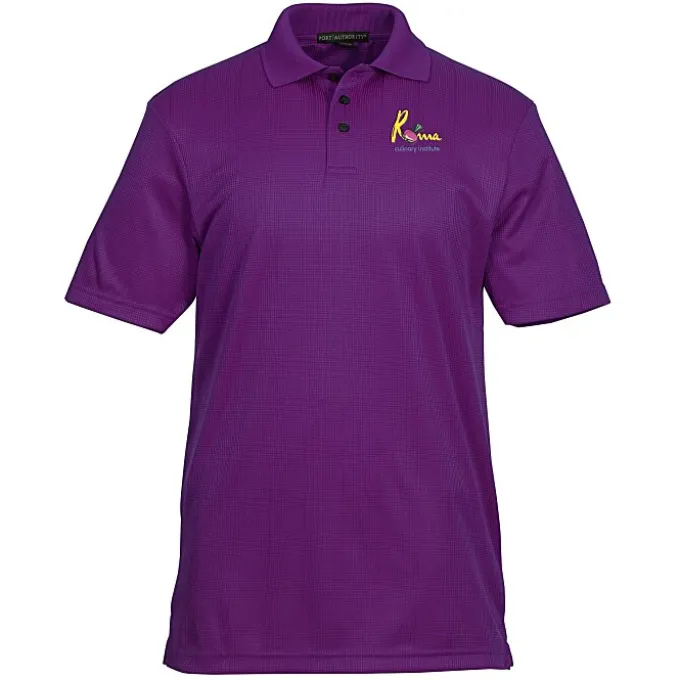 Performance Fine Jacquard Polo - Men's - 24 hr