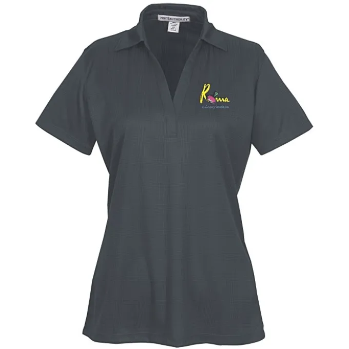 Performance Fine Jacquard Polo - Ladies' - 24 hr