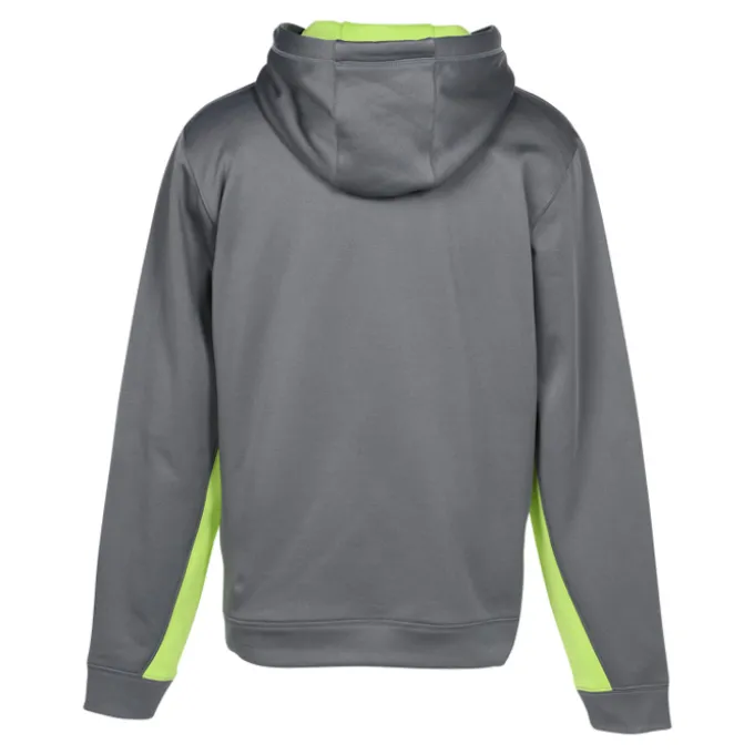 Performance Fleece Colorblock Hoodie - Men's - Embroidered