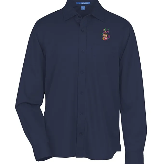 Performance Knit Dress Shirt - Men's