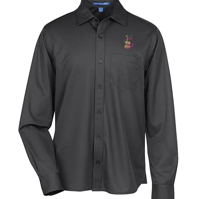 Performance Knit Dress Shirt - Men's