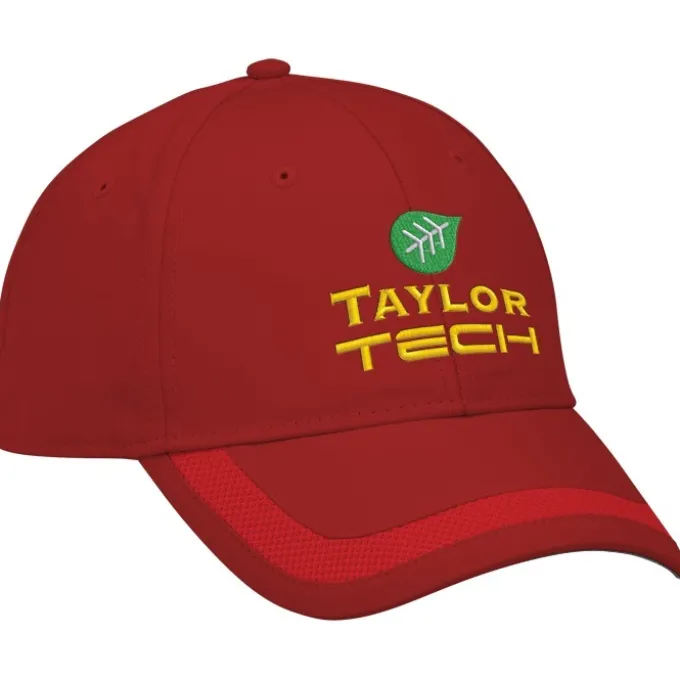 Performance Mesh Stripe Cap