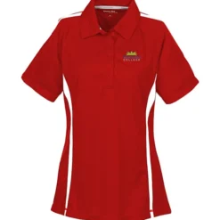 Performance Pique Mesh Colorblock Polo - Ladies'