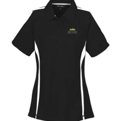 Performance Pique Mesh Colorblock Polo - Ladies'