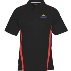 Performance Pique Mesh Colorblock Polo - Men's