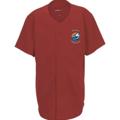 Performance Tough Mesh Full Button Jersey - Youth - Embroidered