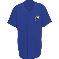 Performance Tough Mesh Full Button Jersey - Youth - Embroidered