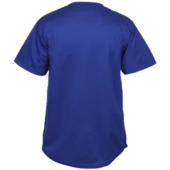 Performance Tough Mesh Full Button Jersey - Embroidered
