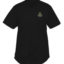 Performance Tough Mesh Full Button Jersey - Embroidered