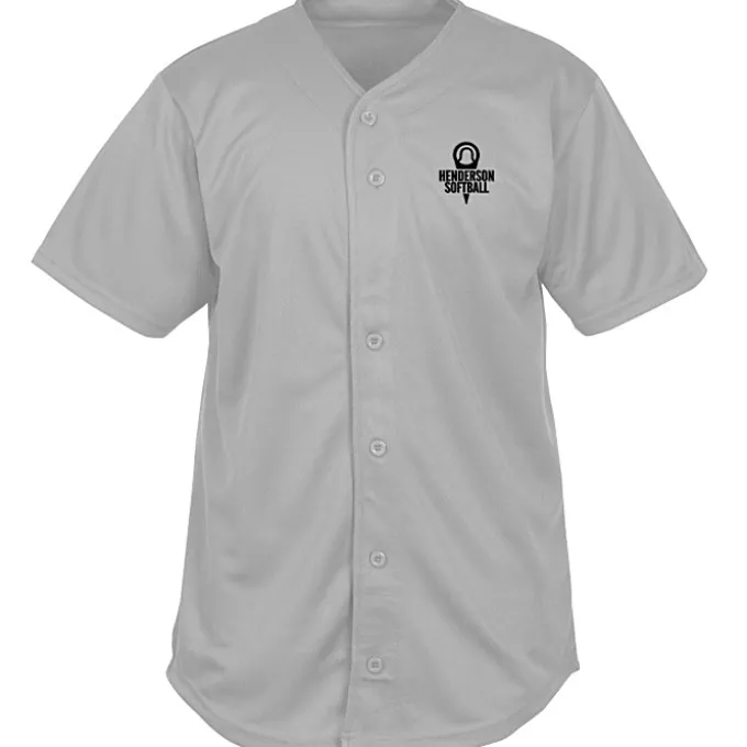 Performance Tough Mesh Full Button Jersey - Screen