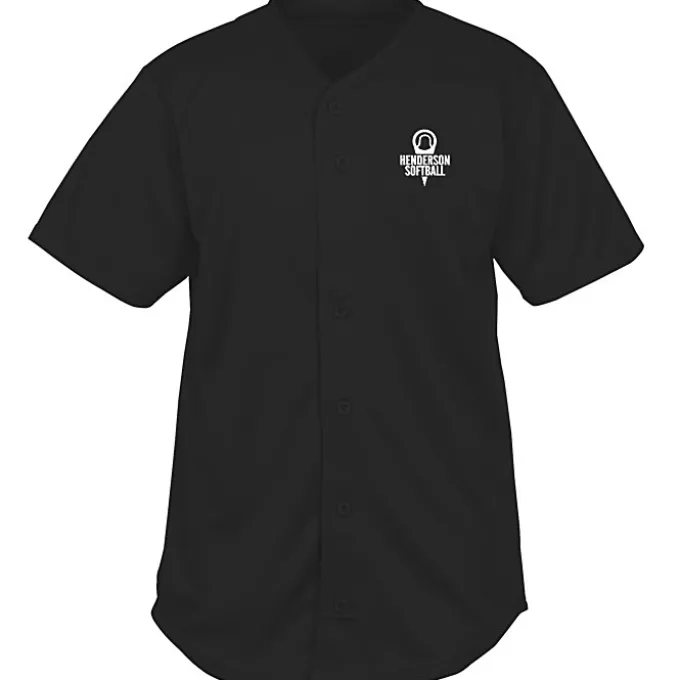 Performance Tough Mesh Full Button Jersey - Screen