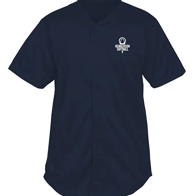 Performance Tough Mesh Full Button Jersey - Screen