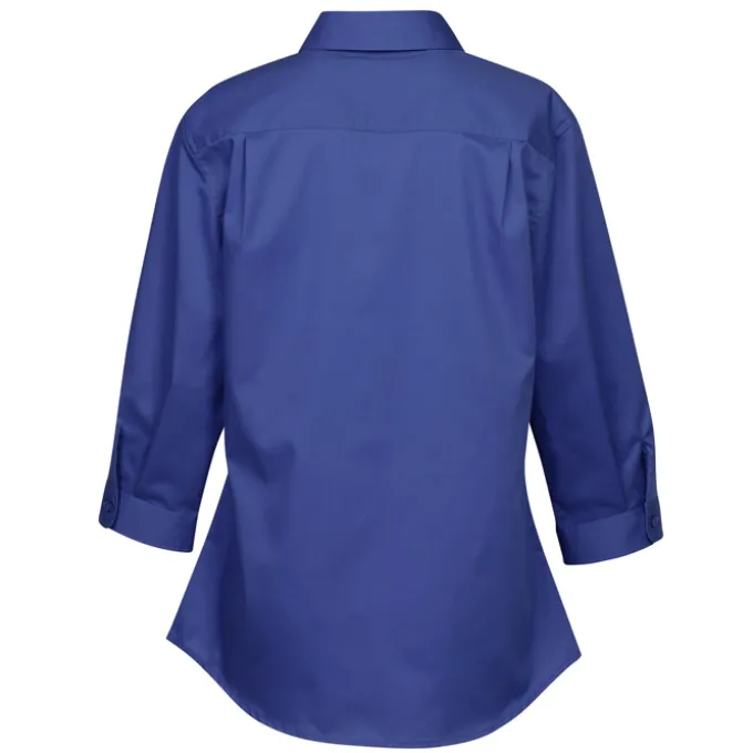 Performance Twill 3/4 Sleeve Shirt - Ladies'
