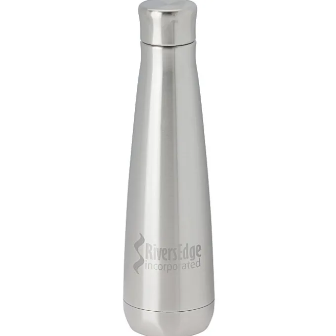 Peristyle Vacuum Bottle - 16 oz - Laser Engraved