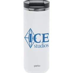 Perka Trent Vacuum Tumbler with Hot & Cold Lids - 18 oz