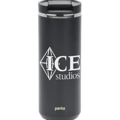 Perka Trent Vacuum Tumbler with Hot & Cold Lids - 18 oz