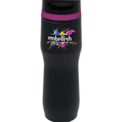Persona Caturra Vacuum Tumbler - 16 oz - Black - Full Color