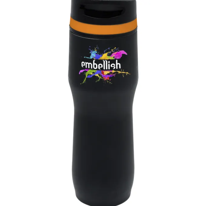 Persona Caturra Vacuum Tumbler - 16 oz - Black - Full Color