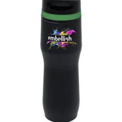 Persona Caturra Vacuum Tumbler - 16 oz - Black - Full Color