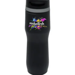 Persona Caturra Vacuum Tumbler - 16 oz - Black - Full Color