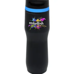 Persona Caturra Vacuum Tumbler - 16 oz - Black - Full Color