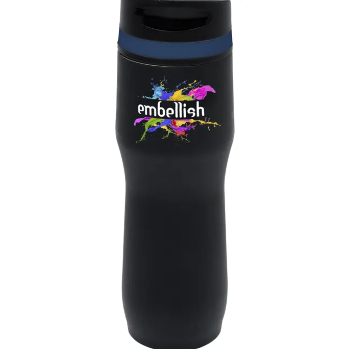 Persona Caturra Vacuum Tumbler - 16 oz - Black - Full Color