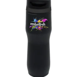 Persona Caturra Vacuum Tumbler - 16 oz - Black - Full Color
