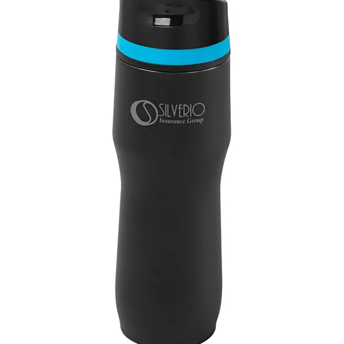 Persona Caturra Vacuum Tumbler - 16 oz - Black - Laser Engraved