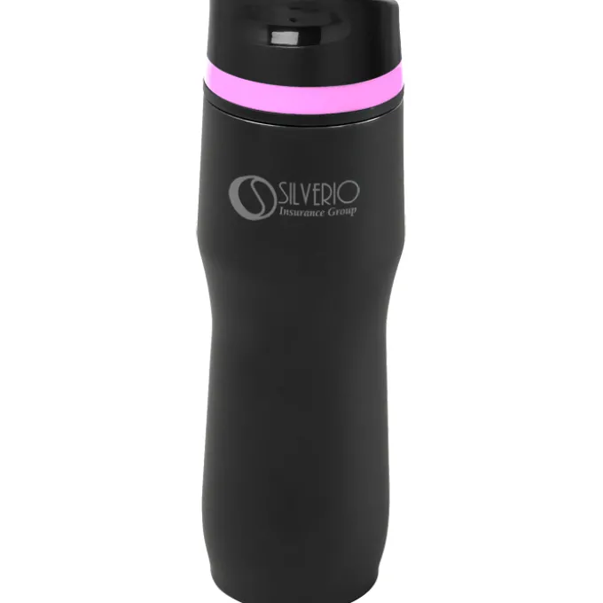 Persona Caturra Vacuum Tumbler - 16 oz - Black - Laser Engraved