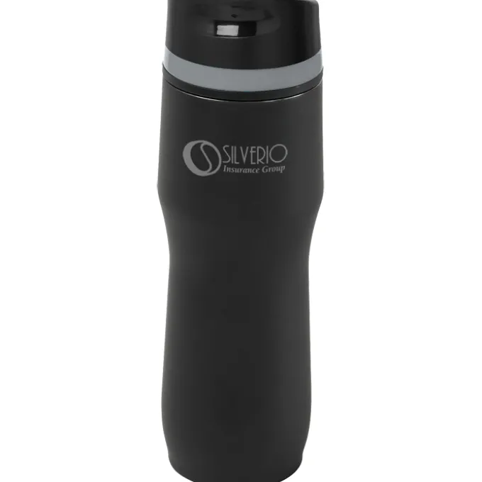Persona Caturra Vacuum Tumbler - 16 oz - Black - Laser Engraved