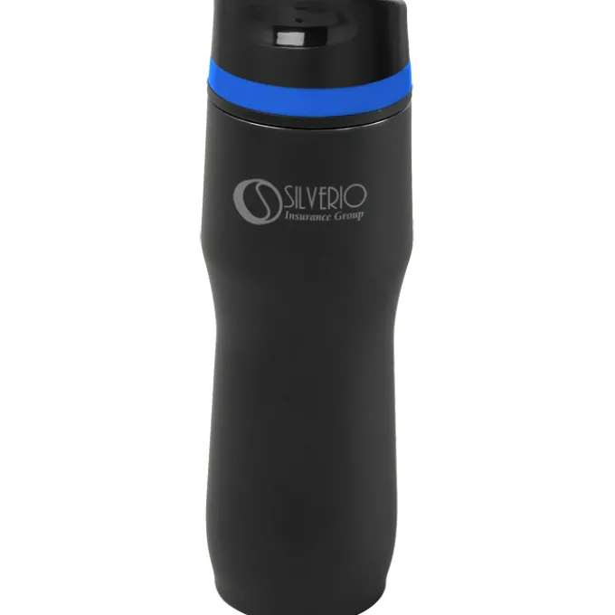 Persona Caturra Vacuum Tumbler - 16 oz - Black - Laser Engraved