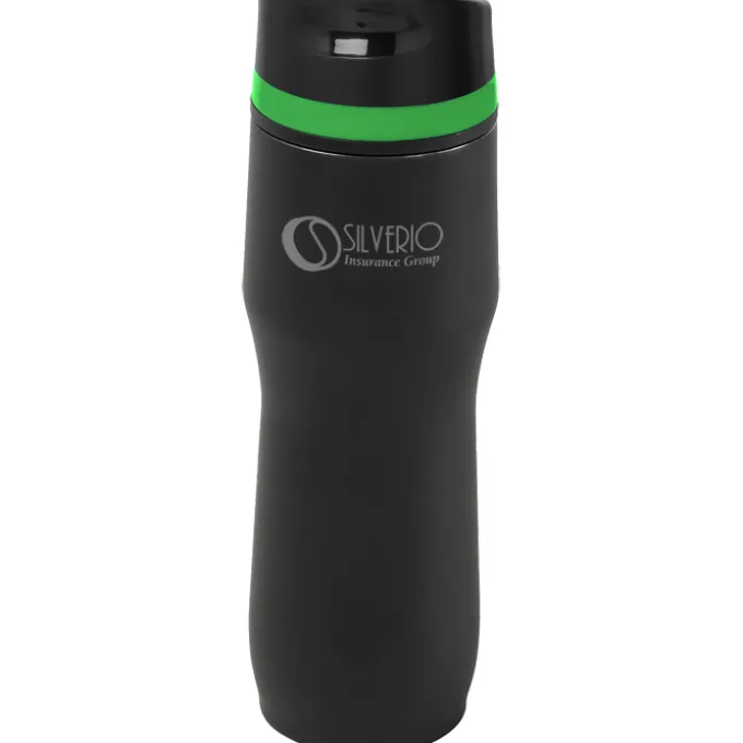 Persona Caturra Vacuum Tumbler - 16 oz - Black - Laser Engraved