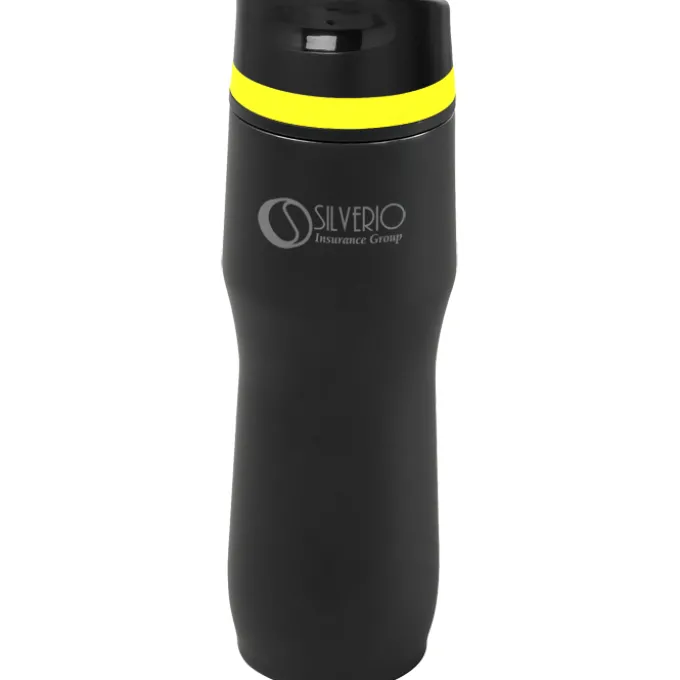 Persona Caturra Vacuum Tumbler - 16 oz - Black - Laser Engraved