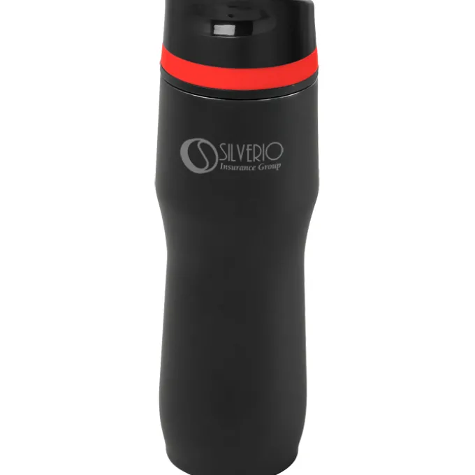 Persona Caturra Vacuum Tumbler - 16 oz - Black - Laser Engraved