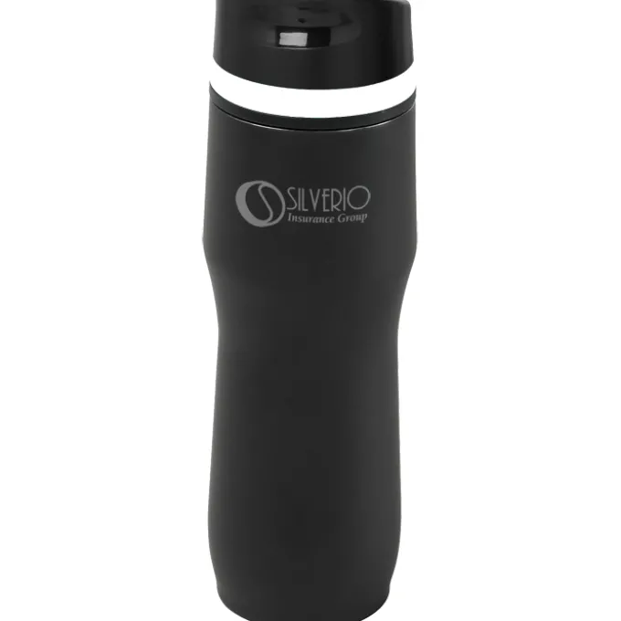 Persona Caturra Vacuum Tumbler - 16 oz - Black - Laser Engraved