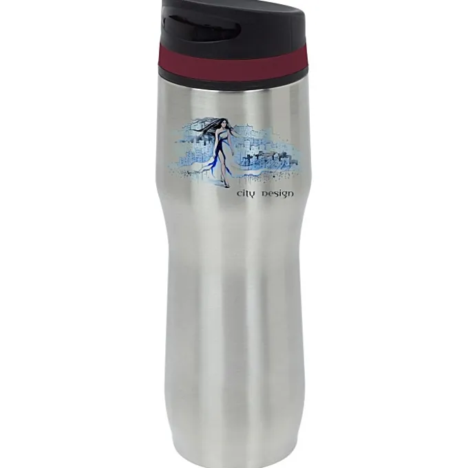 Persona Caturra Vacuum Tumbler - 16 oz. - Full Color - 24 hr