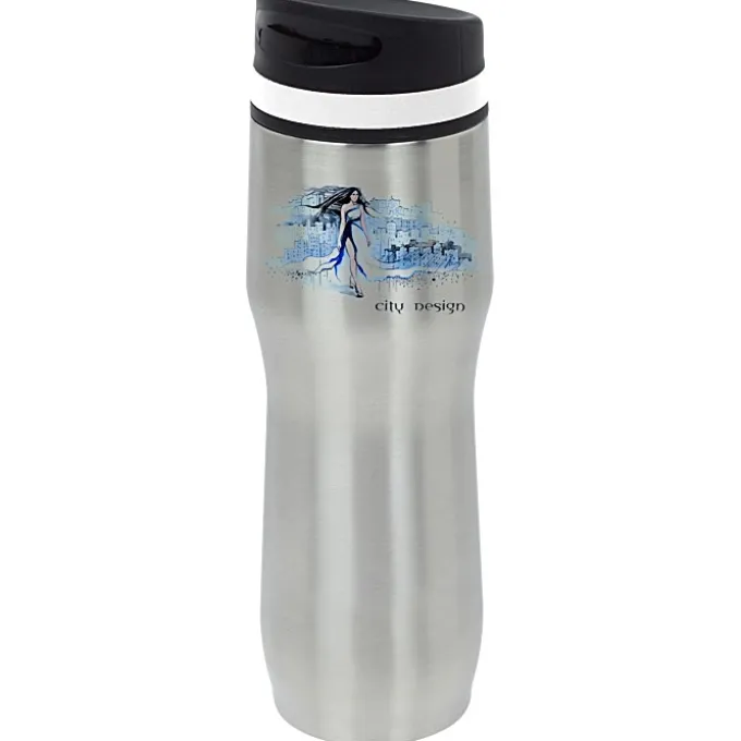 Persona Caturra Vacuum Tumbler - 16 oz. - Full Color - 24 hr