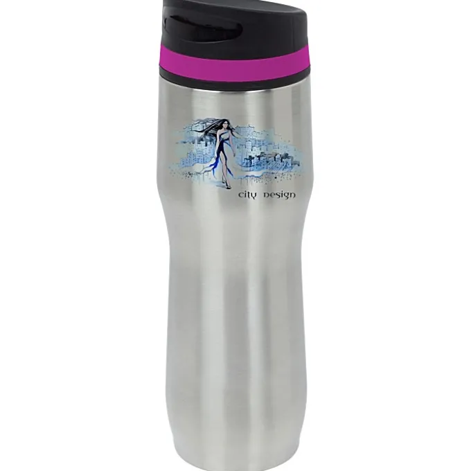 Persona Caturra Vacuum Tumbler - 16 oz. - Full Color - 24 hr